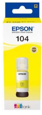 Flacon Epson 104 Yellow
