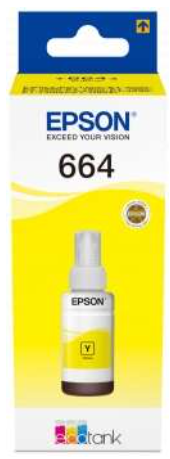 Flacon Epson 664 Yellow